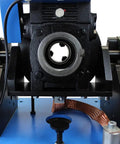 Heavy Duty Rotary Welding Turntable With Eight Inch Chuck And Zero To Ninety Degree Tilt Base showing motor assembly details.