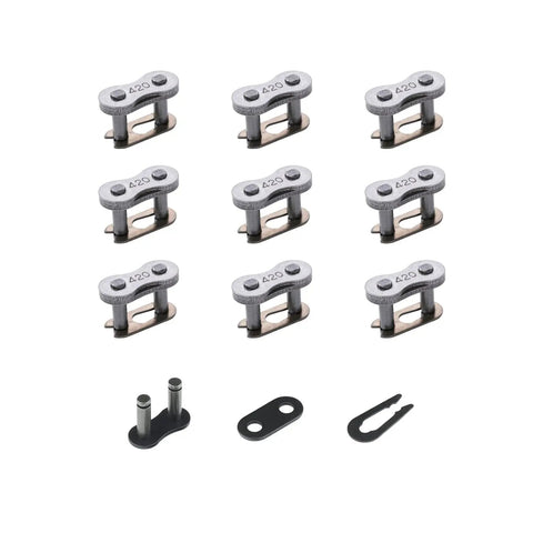 Chain Master Connect Link Breaker Tool For Coleman CT200U BT200X Baja 196cc 212cc Mini Bike Go Kart with 10 master links