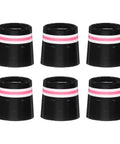 Golf Ferrules 12 Point 7mm Taper Tip Shaft Protectors For Iron Clubs Durable Cap Ferrules Replacement Pink 6 Pack 0 37 Inch