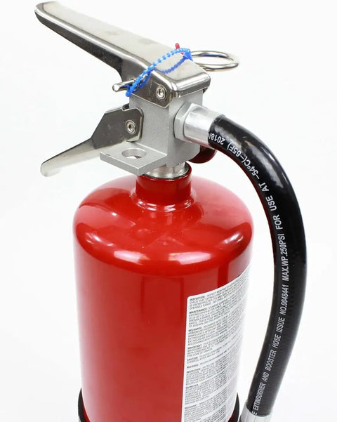 Rock Solid 5 Lb Abc Fire Extinguisher With Pressure Gauge And Wall Hook Ul Certified Dry Chemical Powder Ready To Roll In Home Garage Or Work Truck Setup Smooth Handling No Sweat Guaranteed Peace Of Mind