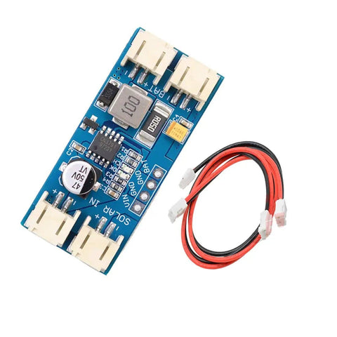 MPPT Solar Charge Controller For 1 Cell LiPo Battery And 12V Solar Panel Charger Regulator CN3791 with JST PH2.0 cables