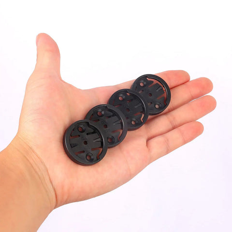 Gear Up With This 4 Pack Bike Mount Replacement Inserts in a hand, showing size and details.