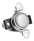 Heavy Duty Dryer High Limit Thermostat D510701 L225-40F For Safe Fast Drying With Precise Thermal Cutoff That Kicks In When Temps Go Too High Keeping Your Dryer From Overheating During Big Loads, metal thermostat