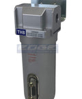Heavy Duty In Line Desiccant Air Dryer With Metal Bowl And Visible Sight Glass For Clean Dry Compressed Air For Pneumatic Tools 3/4 NPT Connection And Long Lasting Performance