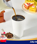 Disposable Paper Cups 16 Oz 1000 Pack Leakproof Thickened Walls Sturdy For Hot Beverages Water Grab And Go Party Office