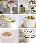 Assorted decorated cakes displaying the use of Birthday Cake Cream Smoothing And Filling Machine For 4 To 12 Inch Round Cakes Pro Grade