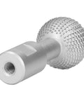 Rugged Spherical Wood Carving Burr Tungsten Carbide Teeth 10 Millimeter Hole Fits 100 Angle Grinder with alloy steel file.