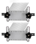 Badass Adjustable Featherboard With Double Safety Lock Setup For Table Saws And Router Boards Using Bombproof Abs Material, top view.