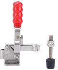 Stainless Steel Quick Release Toggle Clamp for Welding Jigs and Workbench Fixtures with Plastic Covered Handle