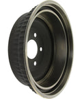 Centric 123.67024 C-Tek automotive rear brake drum, side view, cast iron.