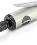 Workhorse 1/4 Inch Air Die Grinder Pushing 24000 Rpm Free Speed, compact straight rotary tool with slim body for tight spaces.