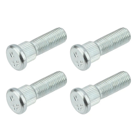 Built Tough Front Wheel Hub And Bearing Assembly With Grade 8 Studs Fits Polaris Ranger 900 1000 Diesel 570 Full Size Pro Xd Evo Ev Utv Built Like A Rock Drop In, set of four silver bolts.