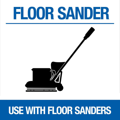 Icon of floor sander for Heavy Duty Zirconia Cloth Floor Sanding Roll 8 Inch By 25 Yard Grit 80x For Hardwood Floors