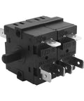 Oven Function Rotary Selector Switch With 11 Pins And 7 Positions Replacement Part Fits Cuisinart TOA 60 Air Fryer Beelicious Oven And Geek Chef FM9001E, front view