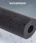 Foam Pipe Insulation Tubing, 1 Inch Inner Diameter, About 1.72 Inch Outer Diameter, Six Foot Length, waterproof feature shown