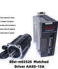 Beefy Precision Closed Loop Servo Motor With Encoder Feedback For Automated Production Lines And CNC, AASD-15A driver