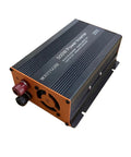 Rugged 500W Power Inverter With Dual AC Outlets And USB Port Converts DC 12V To 110V AC Modified Sine Wave for reliable charging.