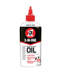 Heavy-Duty Drip Oil With Marksman Twist Spout For Tough Jobs, Long Lasting Lubricant, 4 oz bottle with red nozzle