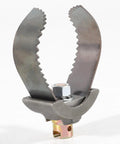 Heavy Duty 3 Inch C Style Cutter Cable Coupling drain cleaning tool attachment with serrated edges for tough clogs.