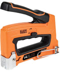 Orange Heavy Duty Cable Stapler Built Tough For Voice Data Video And Nonmetallic NM Cable Accepts 1/4, 5/16, And 11/32 Inch Staples