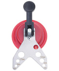 Top view of Granite Drill Guide with Suction Base for Precise Hole Drilling and Smooth Surfaces, Pro Grade Alloy and PP Construction.