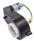 12V 40,000 RPM Gearbox Drive Engine For Kids Ride On Cars And Motorcycles RS550 Electric Motor With Gear Box side view