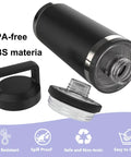 Chug Cap Lid Replacement For Rambler Water Bottle 18 Oz 26 Oz 36 Oz 64 Oz Screw Top Fits Rambler Models On-The-Go Hydration