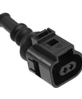 ACROPIX front brake pad electronic wear sensor connector, black 3-pin plug