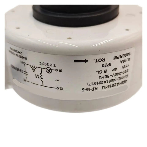RP15-5 4681A2015U Indoor Unit DC Fan Motor Replacement For LG Conditioners, white plastic motor housing