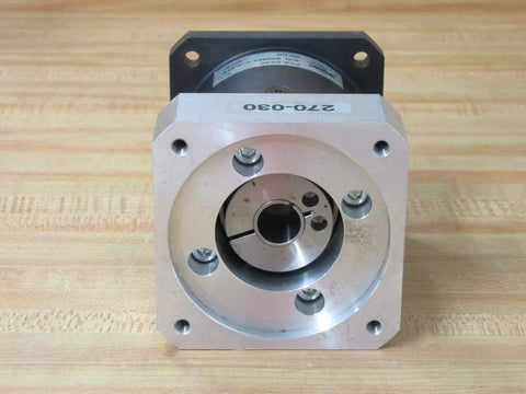 Front view of PLE 80 90 Gearbox Eight To One Reduction One And A Half Inch Shaft Length FNR PN 2008176 1 001 Rugged Gear Head