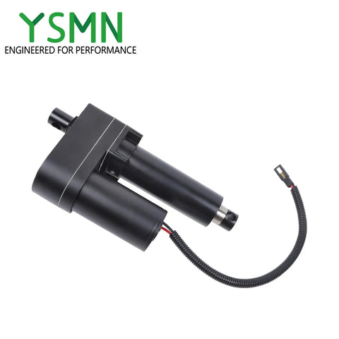 Farm Tough Round Baler Linear Actuator Straight Bolt On Replacement For New Holland 848 853 855 showing electric actuator with wiring.