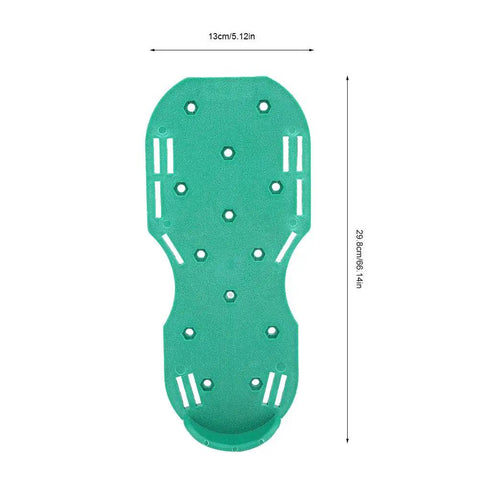 Garden Yard Lawn Aerator Shoes For Grass And Soil Aeration With Heavy Duty Spikes Adjustable Straps Easy To Use Footwear base view