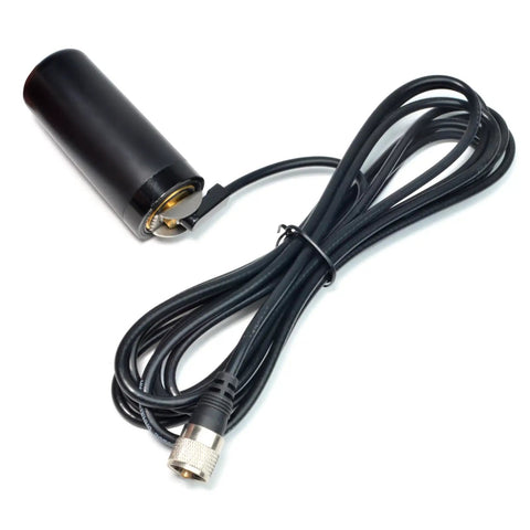 Low Profile UHF GMRS Antenna For Roof Mount With NMO To UHF PL259 Adapter, 13 Ft RG58U Cable, 460 470 MHz Amateur Radio