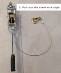 Manual Winch With Steel Wire Rope Gear Cargo Tensioner For Lifting And Pulling No Power Required Off Grid 1 To 4 Ton