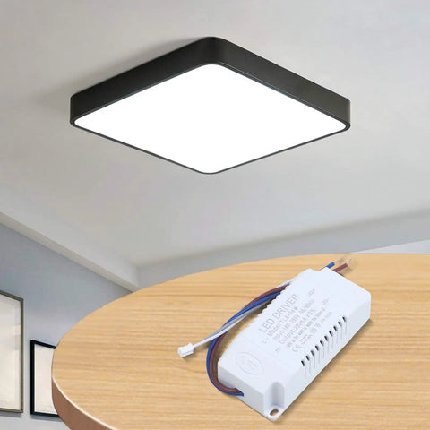 Rock Solid Led Driver Transformer 8 To 24 Watt Constant Current Power Supply for ceiling light and panel lamp setup.
