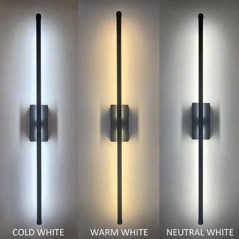 Easy Peasy Peel And Stick No Drill Setup Sleek Rechargeable Wireless Wall Sconces Set Of Two Dimmable Touch Controls showcasing cold, warm, and neutral white lighting.