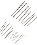 Micro Drill Bit Set For Jewelry And Watches, Precision Straight Shank Mini Bits For Power Tools, High Speed Steel Drill Bits