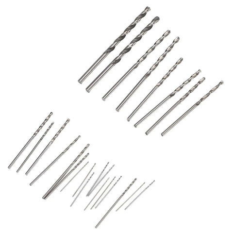 Micro Drill Bit Set For Jewelry And Watches, Precision Straight Shank Mini Bits For Power Tools, High Speed Steel Drill Bits