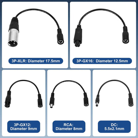 Replacement 29.4V 2A Electric Scooter Charger With Three Plug Options For 25.2V Lithium Battery E Bikes And Scooters Like Gotrax GKS GKS Pro GKS Plus SPX Mini Lil Cub Flash Nova Edge Glide Chrome Jetson Hiboy And More