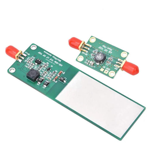 Compact Active Antenna for MF HF VHF Shortwave Reception with SMA Female Output Includes Mini Whip and MF HF VHF Module top view