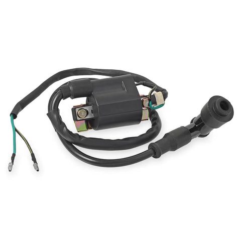 All In One ATV Ignition Coil Kit With 5 Pin AC CDI Box, Voltage Regulator, Solenoid Relay, Spark Plug, And Fuel Filter For 49cc to 110cc Chinese ATVs