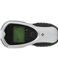 FTVOGUE 4 in 1 Wall Scanner with Auto Calibration LCD Display top view showing detection modes for wood, metal, and AC wires.