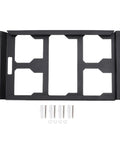 All In One Packout Mounting Plate For Aluminum And Steel Tool Boxes, Wall Or Floor Install, with screws and anchors
