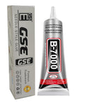 Tube of Clear Jewelry Glue For Rhinestones And Craft Projects, Ideal For Fabric, Nails, Wood, Glass, Charms, And Phone Repair, Multipurpose Adhesive, Waterproof And Flexible, 50ml Bottle For DIY Jewelry Making with packaging box.