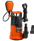 1HP Submersible Water Pump With Auto Float Switch 3700GPH High Flow Plus 31ft Lift for Quick Drainage in Basements Tanks and Pools
