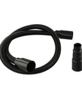 Professional 1M Flexible Dust Collection Hose And Adapter Kit For Karcher Vacuum with black flexible hose and adapter.