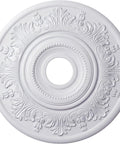 Vienna Ceiling Medallion 20 Inch Outer Diameter With 6.5 Inch Canopy And 3.5 Inch Inner Diameter Lightweight Primed MDF