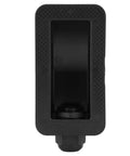 Front view of Easy Install ABS M20x1.5 Cable Entry Gland for 6mm2 to 12mm2 wires, black, with weatherproof seal visible.