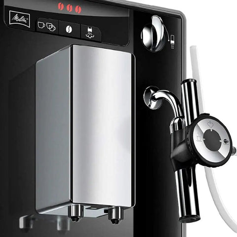 Close-up of Smart Coffee Machine With Built In Burr Grinder And Milk Frother, 15 Bar Pump Espresso Maker, Bean To Cup Coffee