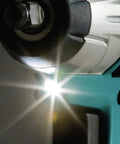 Close-up of 12V Max CXT Impact Wrench Kit With Built-In LED Light for precision work in tight spaces.